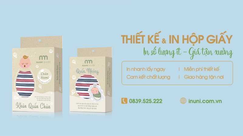 In hộp giấy theo yêu cầu tại Hà Nội, tiết kiệm đến 30%