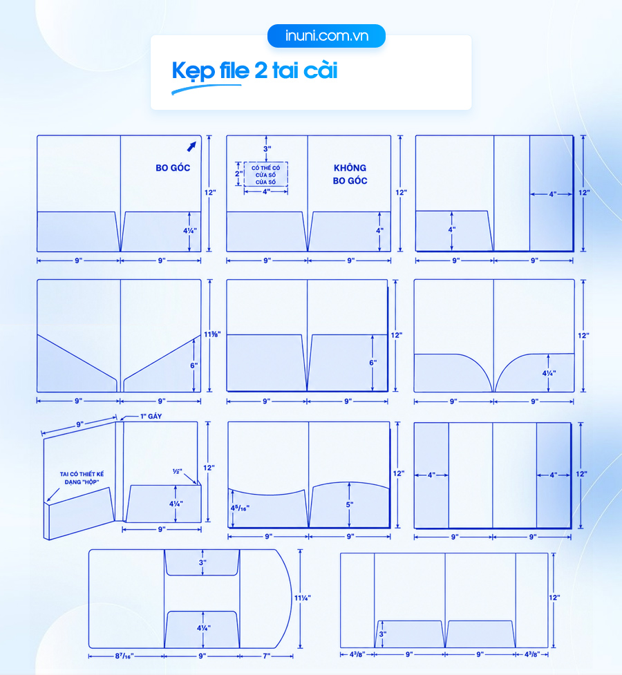 Kẹp file 2 tai cài