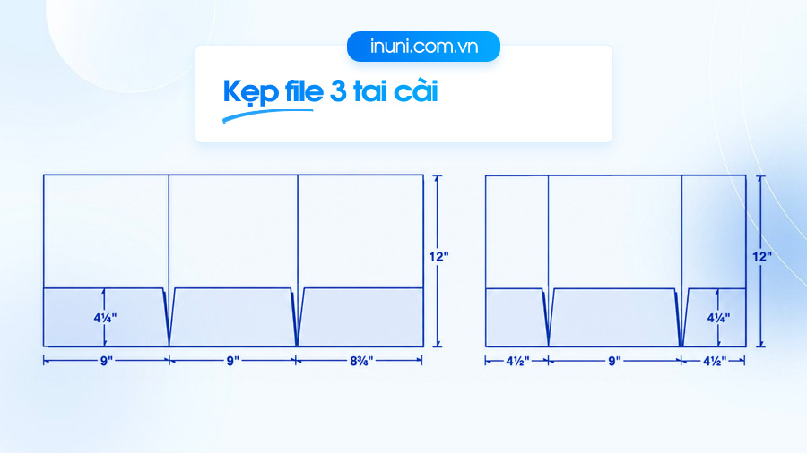 Kẹp file 3 tai cài
