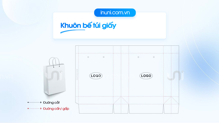 Khuôn bế túi giấy