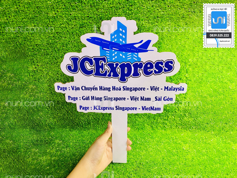 Hashtag cầm tay JCExpress