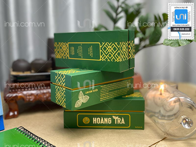 Hộp cứng Hoàng Trà