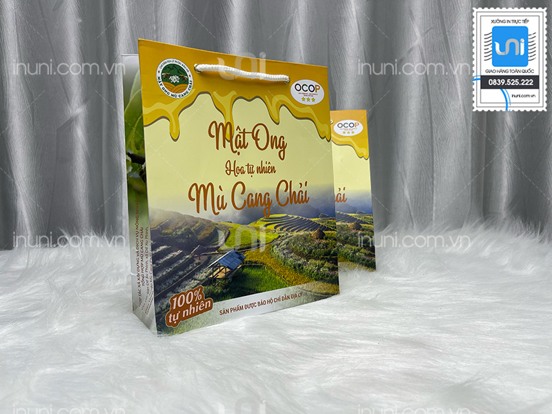 Túi giấy mật ong Mù Cang Chải - OCOP