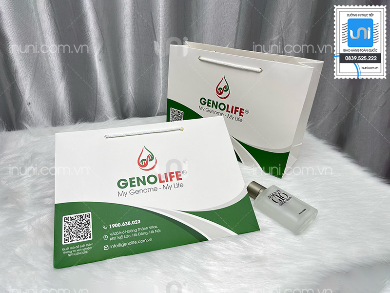 Túi giấy Viện Công nghệ Di truyền GENOLIFE