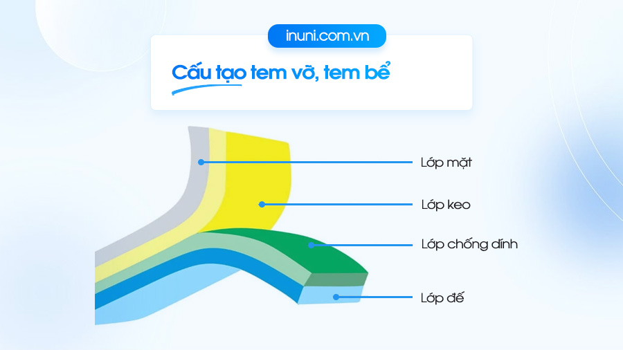 Tem vỡ có cấu tạo thế nào?