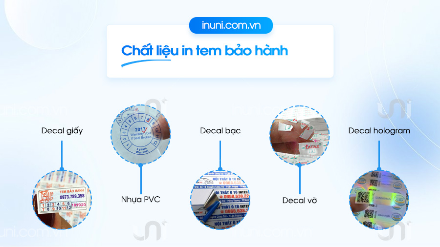 Chọn tem bảo hành thế nào để phù hợp với nhu cầu sử dụng?
