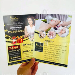 Tờ rơi khai trường Hera Spa