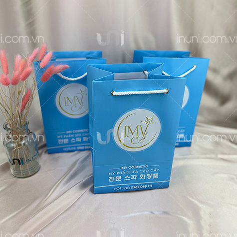 Túi giấy đựng mỹ phẩm IMY Cosmetic