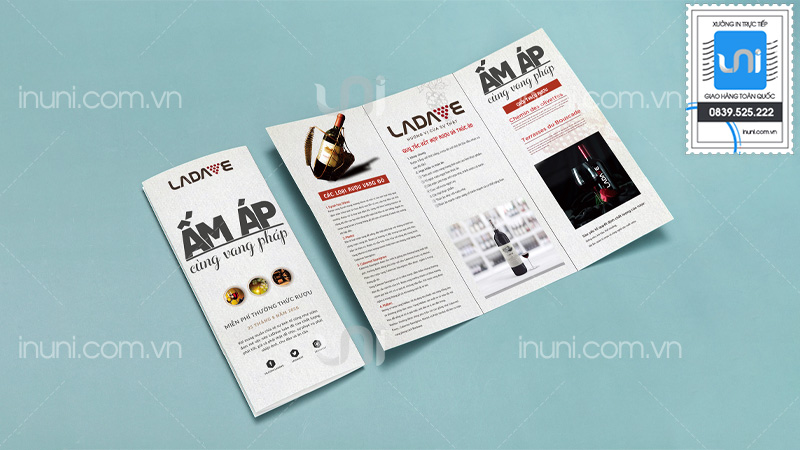 Brochure gấp 3