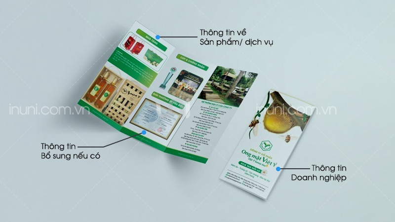 Những thông tin cần có để brochure trở nên chuyên nghiệp