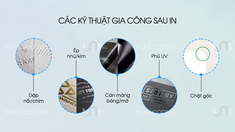 Gia công sau in