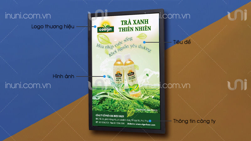 Những thông tin cần có trên poster