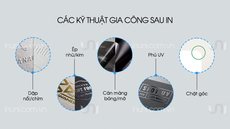 Kỹ thuật gia công sau in phiếu thu chi