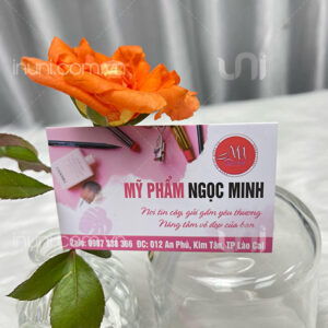 Card visit Mỹ phẩm Ngọc Minh