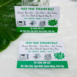 Card visit máy may Thành Đạt