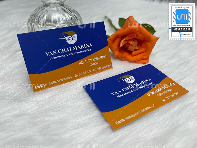 Card visit Vạn Chài Marina