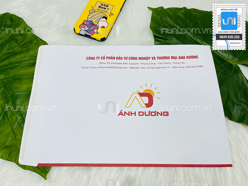 Phong bì Công Ty Cổ Phần Đầu Tư Công Nghiệp Và Thương Mại Ánh Dương