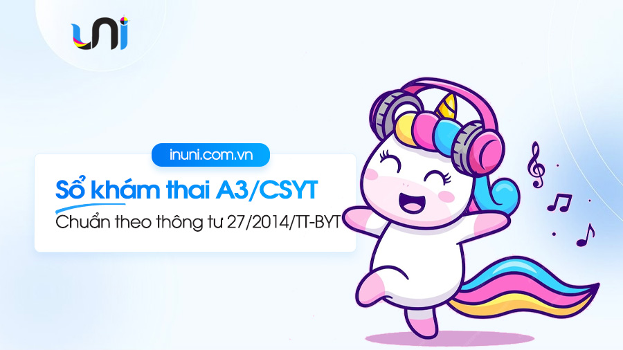 Mẫu sổ khám thai A3/CSYT chuẩn theo Bộ Y Tế