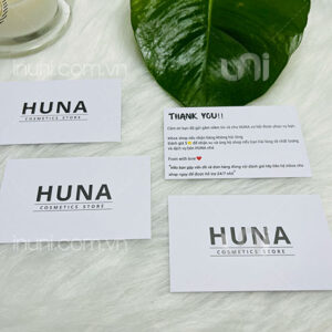 Card visit HUNA Cosmestics Store