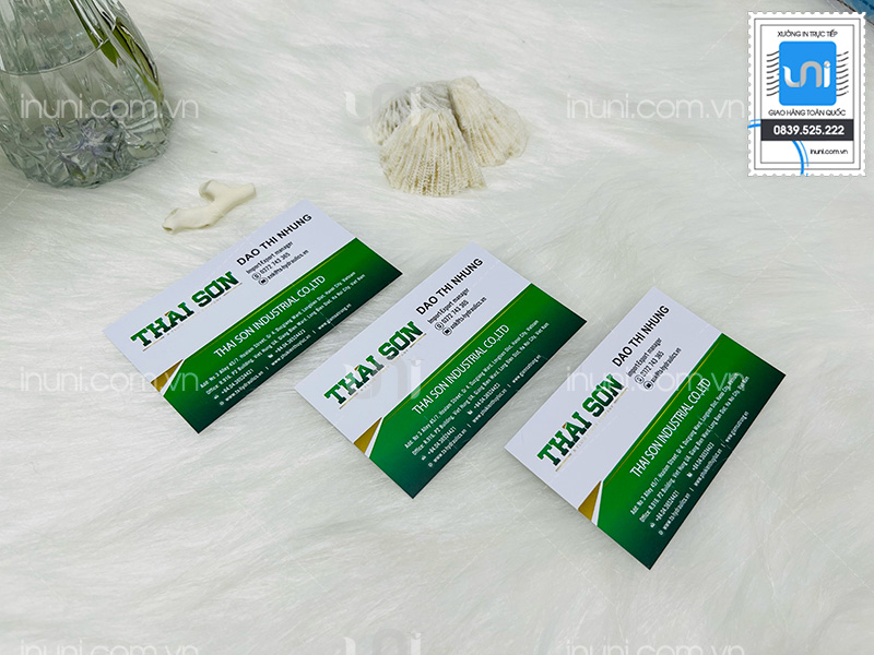 Card visit Thái Sơn Industrial CO.,LTD