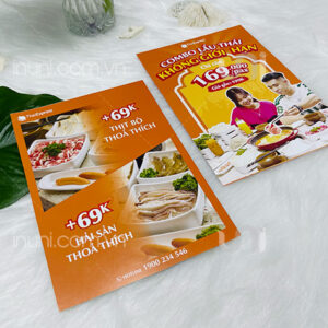 Tờ rơi Combo Lẩu Thái không giới hạn - ThaiExpress