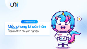 Mẫu in phong bì cá nhân đẹp mắt và chuyên nghiệp