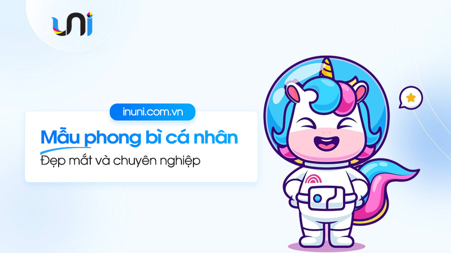 Mẫu in phong bì cá nhân đẹp mắt và chuyên nghiệp