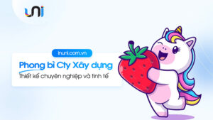 Mẫu in phong bì Công ty xây dựng chuyên nghiệp