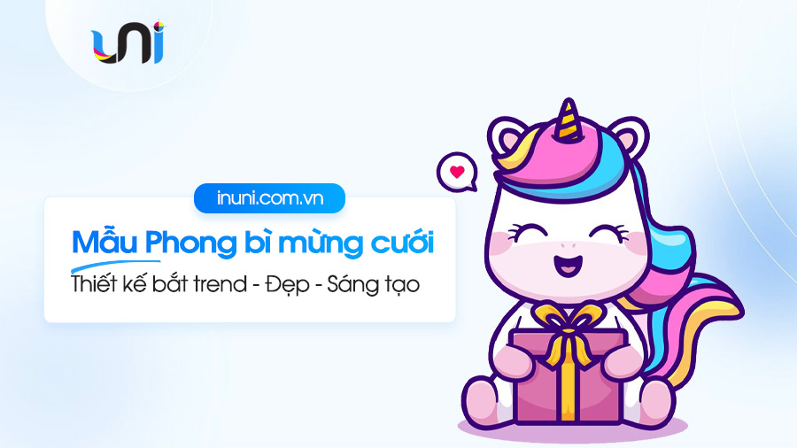 20+ Mẫu in phong bì mừng cưới độc đáo, bắt trend