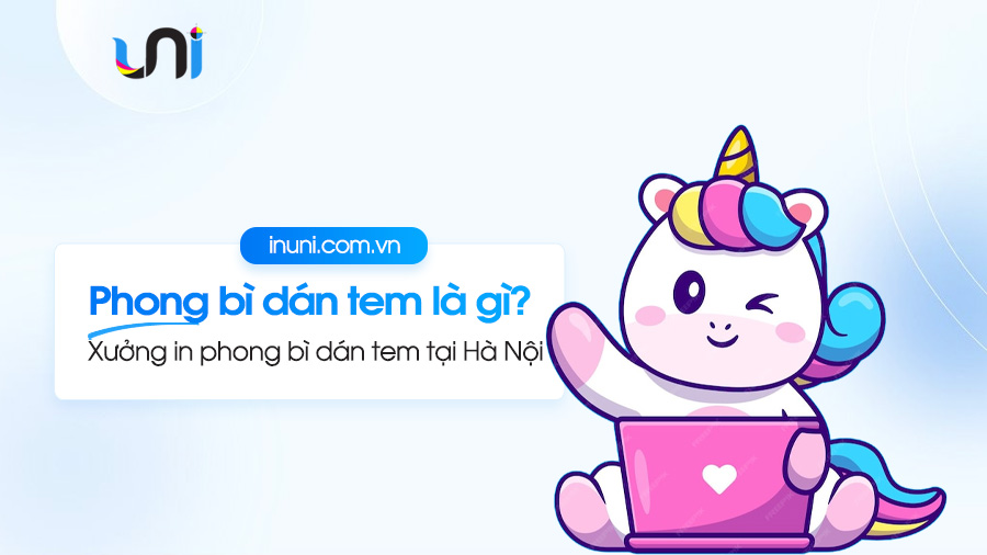 Phong bì có dán tem là gì? In phong bì dán tem tại Hà Nội