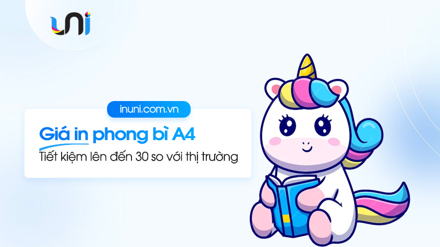 Giá in phong bì A4 rẻ, tiết kiệm đến 30% so với thị trường Hà Nội