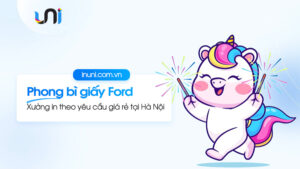 In phong bì giấy ford (fort) giá rẻ tại Hà Nội, mẫu đẹp