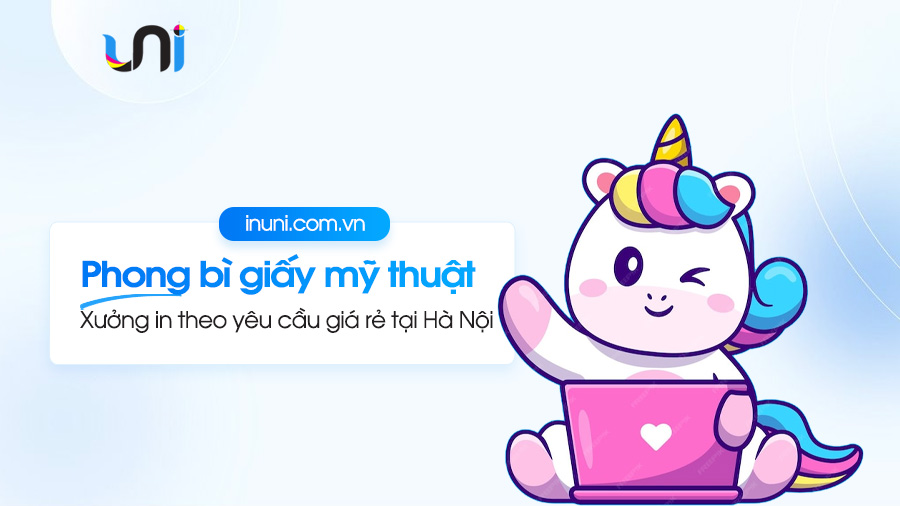 Mẫu in phong bì giấy mỹ thuật giá rẻ tại Hà Nội