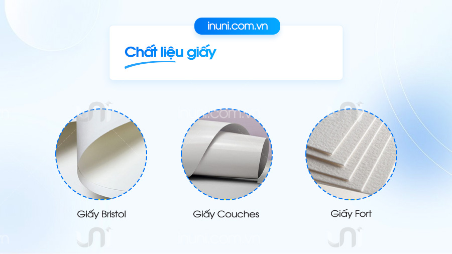 Chất liệu giấy cao cấp