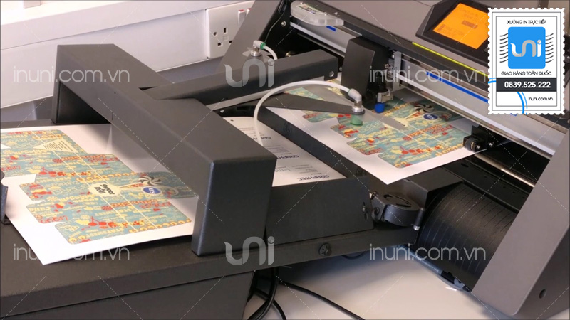 Quy trình die cut 7 bước chuyên nghiệp tại UNI