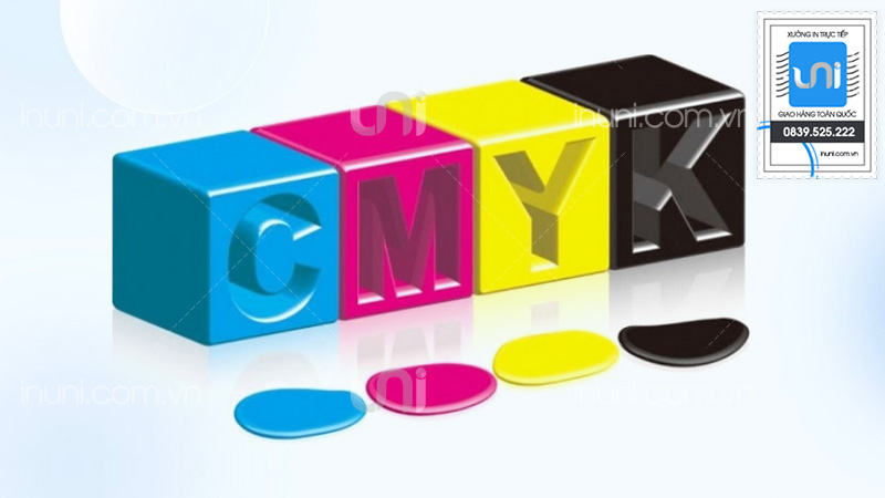 Ứng dụng thực tế của hệ màu CMYK trong in ấn