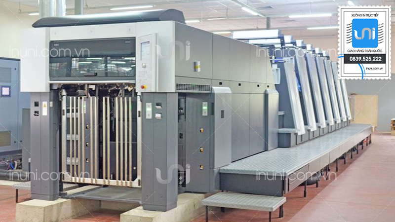 Máy phủ UV Heidelberg