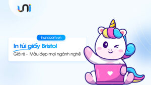 Xưởng in túi giấy Bristol thiết kế theo yêu cầu, giá rẻ tại Hà Nội