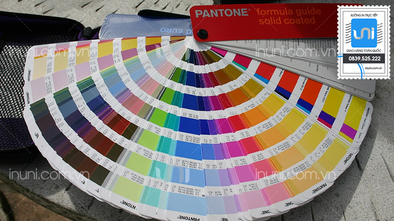 Quy trình in ấn Pantone tại UNI