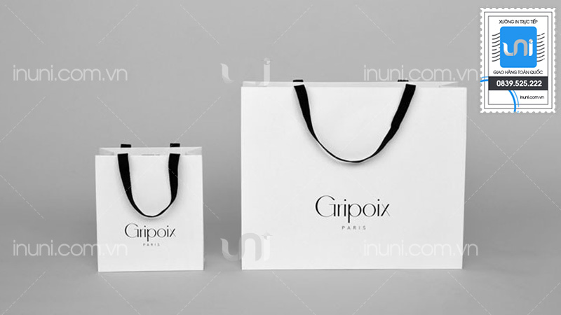 Mẫu túi giấy thời trang đẹp, chuyên nghiệp của UNI