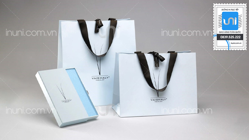 Mẫu túi giấy thời trang đẹp, chuyên nghiệp của UNI