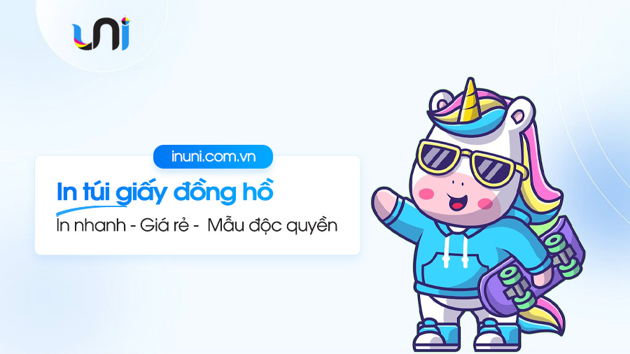 Xưởng in túi giấy đựng đồng hồ độc quyền, sang trọng tại Hà Nội