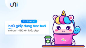 Xưởng in túi giấy đựng hoa tươi theo yêu cầu, giá rẻ tại Hà Nội