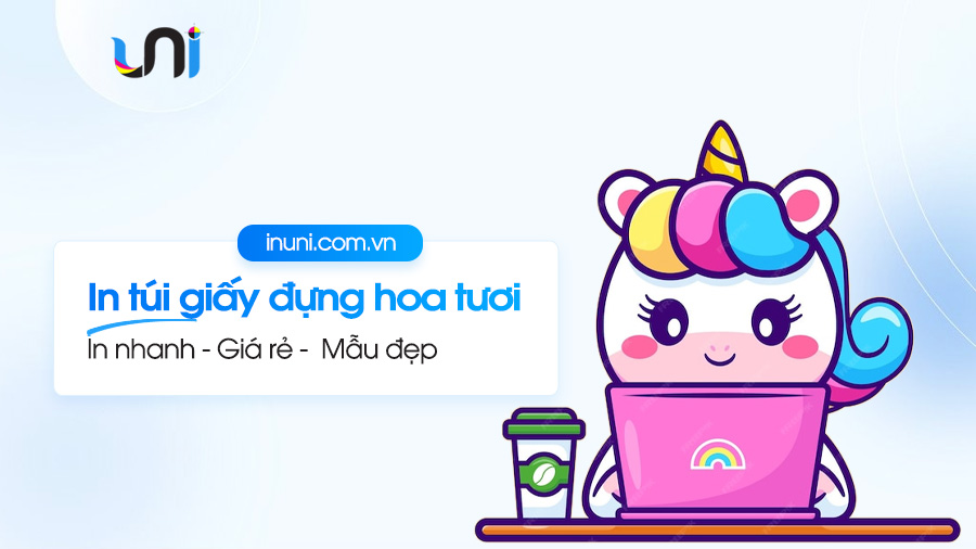 Xưởng in túi giấy đựng hoa tươi theo yêu cầu, giá rẻ tại Hà Nội