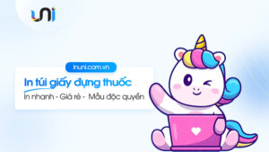 Xưởng in túi giấy đựng thuốc thiết kế theo yêu cầu tại Hà Nội