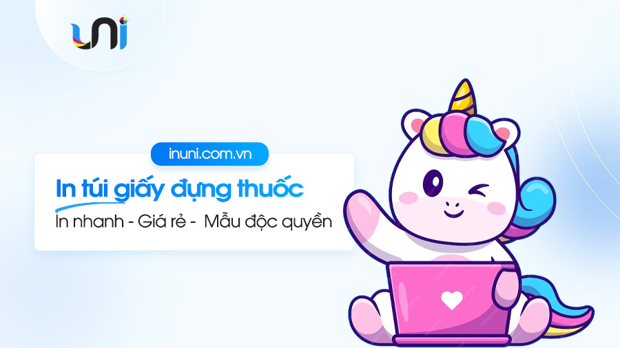 Xưởng in túi giấy đựng thuốc thiết kế theo yêu cầu tại Hà Nội