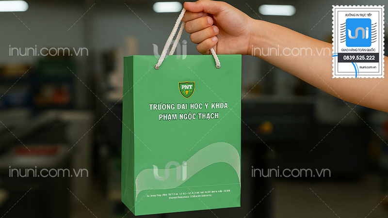 Các loại túi giấy phù hợp với bệnh viện, phòng khám