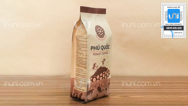 Mẫu túi giấy cà phê nổi bật