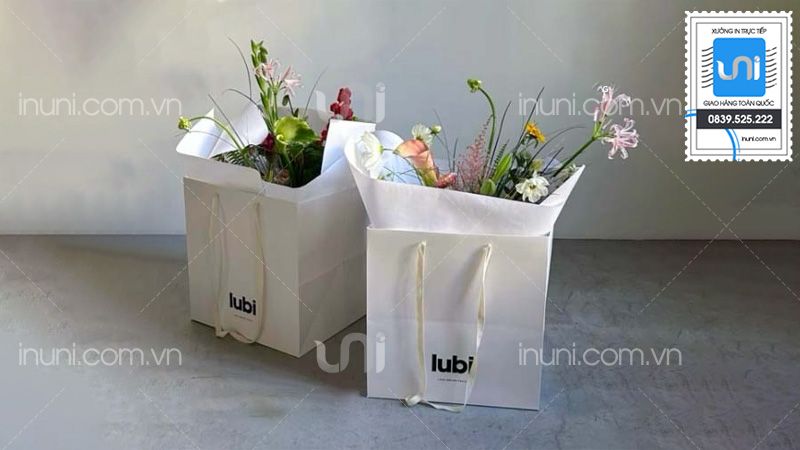 Đặc thù kỹ thuật túi giấy đựng hoa tươi