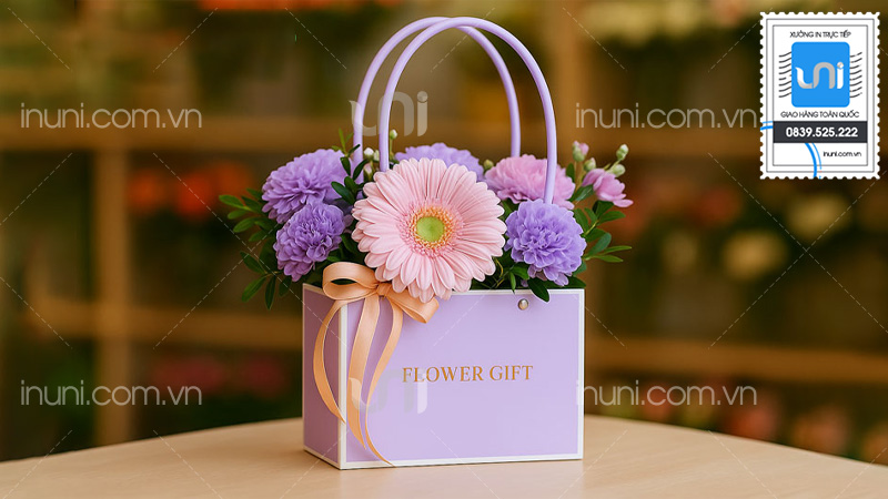 Chất liệu giấy tối ưu cho hoa tươi